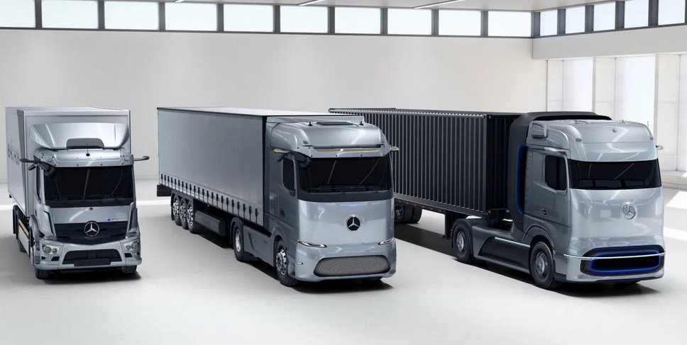 Электротягач eActros LongHaul от Daimler