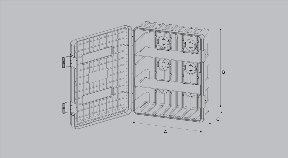 Шкаф DUAL BOX 85130